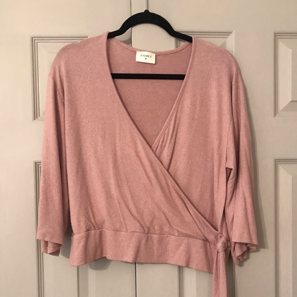 Pink sweater